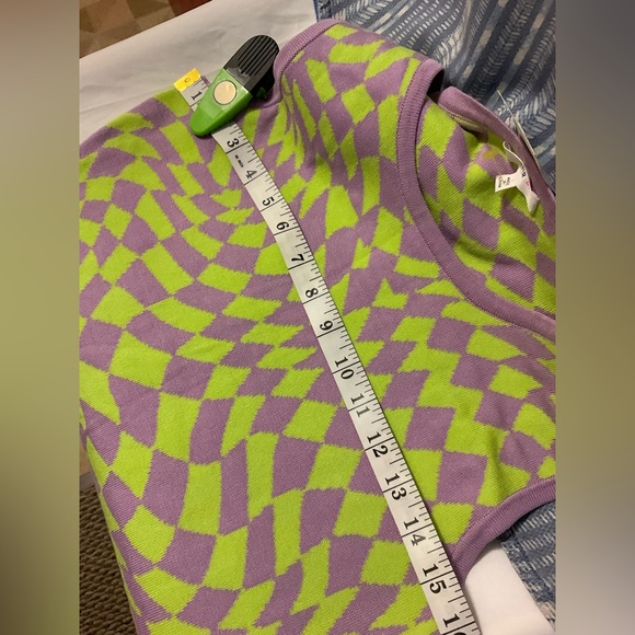 NWT Better Be stretch bodycon graphic sweater dress - Picture 7 of 8